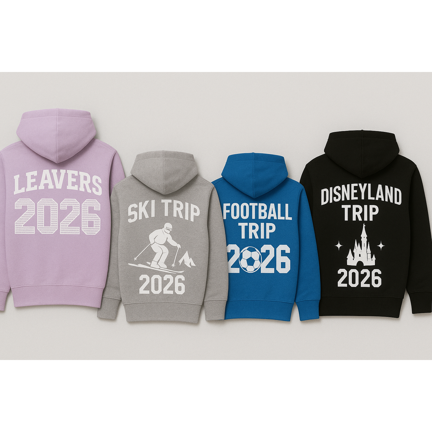 Trip ,Leavers and Group Hoodies