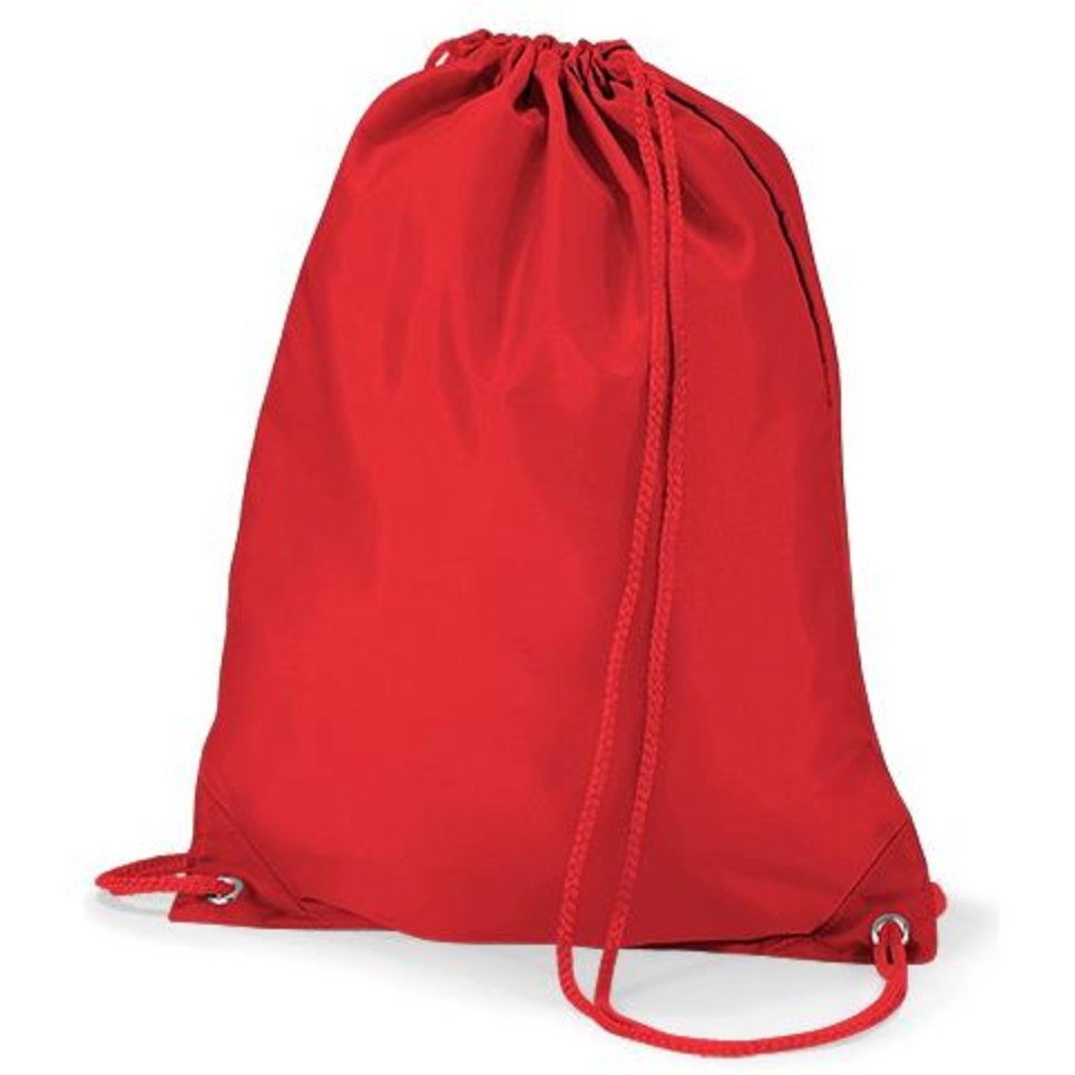 DRONFIELD INFANTS PE BAG (PRINTED)